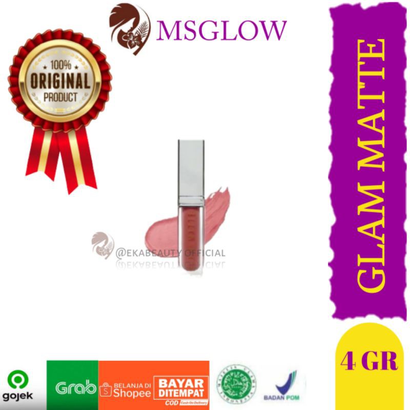 MS GLOW SEXY GLAM MATTE / LIPSTIK MS GLOW