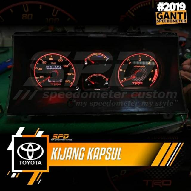 Jual Panel speedometer custum kijang kapsuL Indonesia