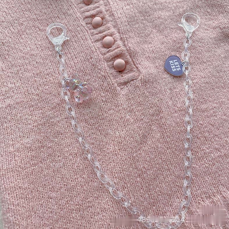 Bear Mask Chain Lanyard