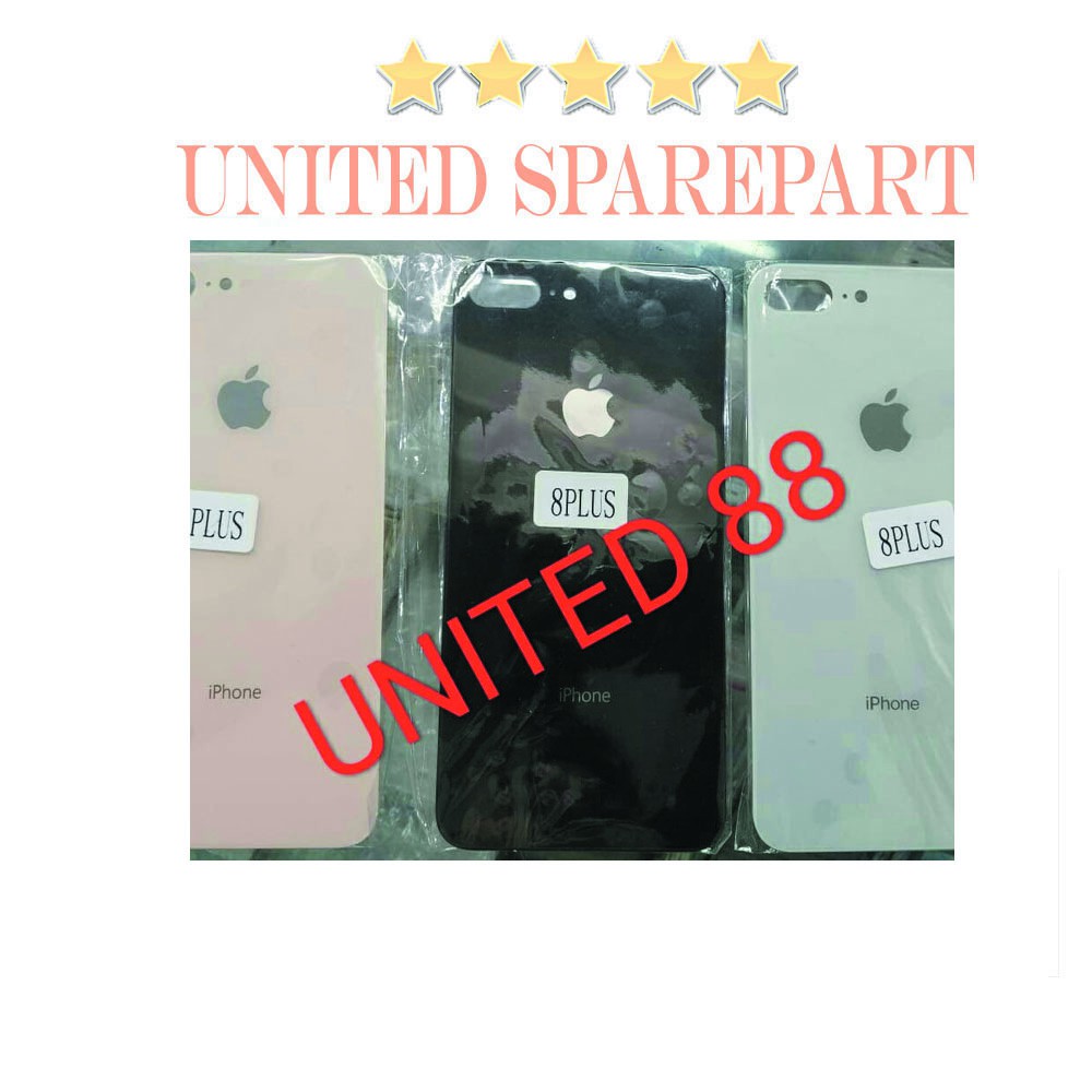 BACKDOOR BACK CASE TUTUP BELAKANG IPHONE 8 PLUS ORIGINAL NEW