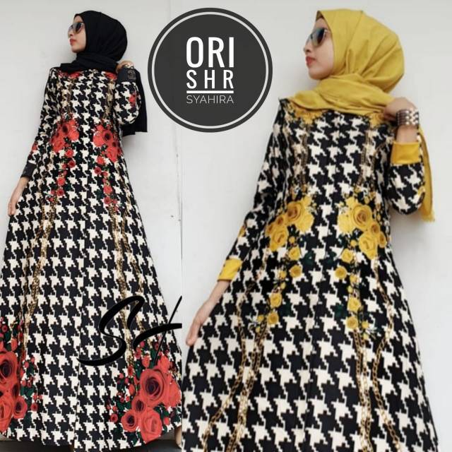 GAMIS MAXI DRESS FULL KANCING SHR ORI 100 %