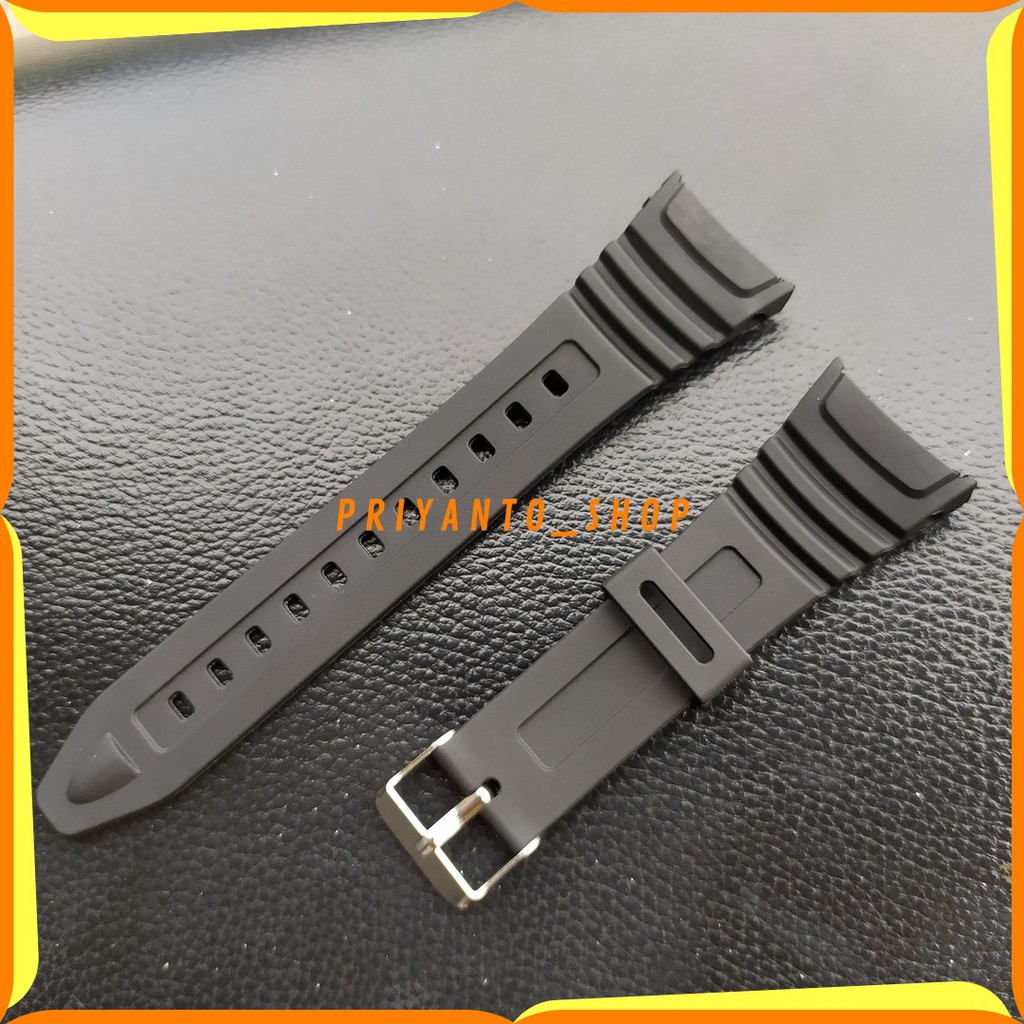 STRAP TALI JAM TANGAN SKMEI 1278 RUBBER WATCH BEND W-96H SKMEI 1278 SKM 1278 HITAM TERBAIK