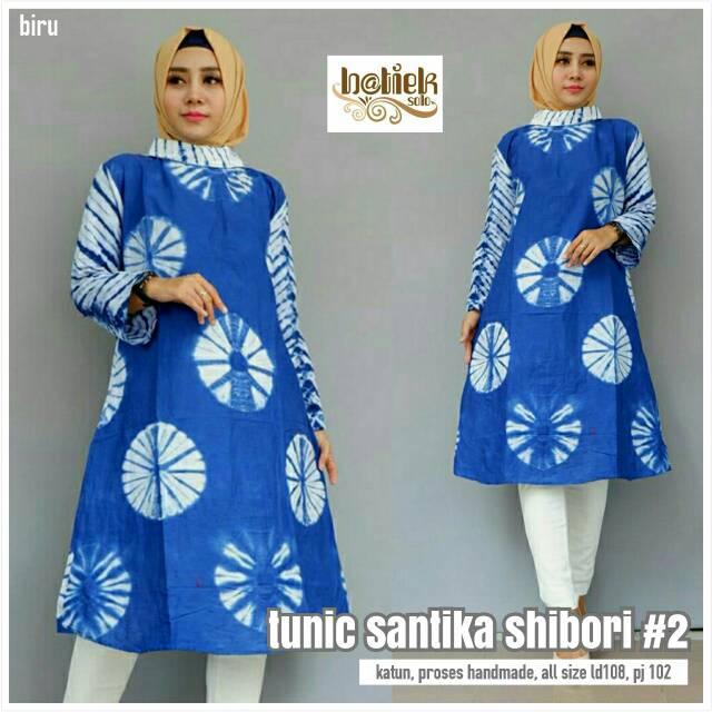 TUNIK SANTIKA SHIBORI