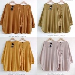 Kaos knitt waffle jumbo ld 132 cm