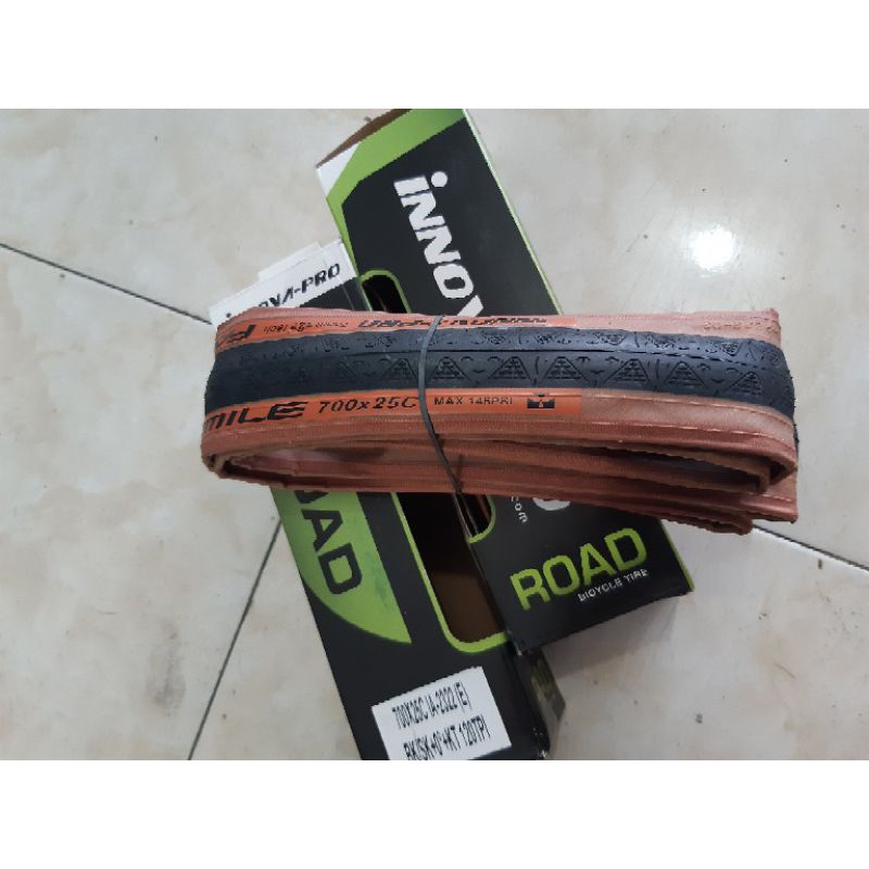 ban luar innova pro tanwall skinwall gumwall 700x25 roadbike