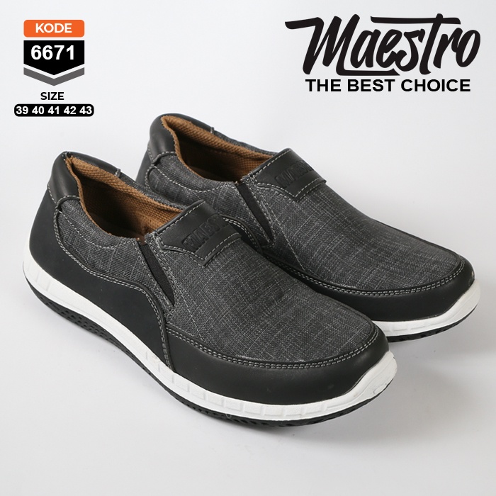 Sepatu Slip On Casual Onar street Sepatu Sneakres Casual