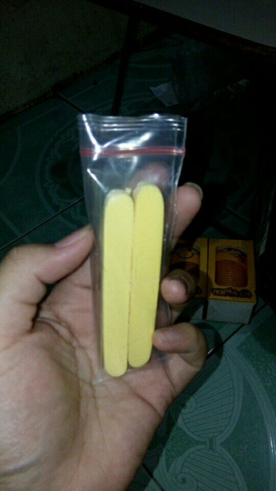 Spons Stick Kentang 1pcs Spons Batang Spons Facial Spons Cuci Muka Spon Stick Kentang