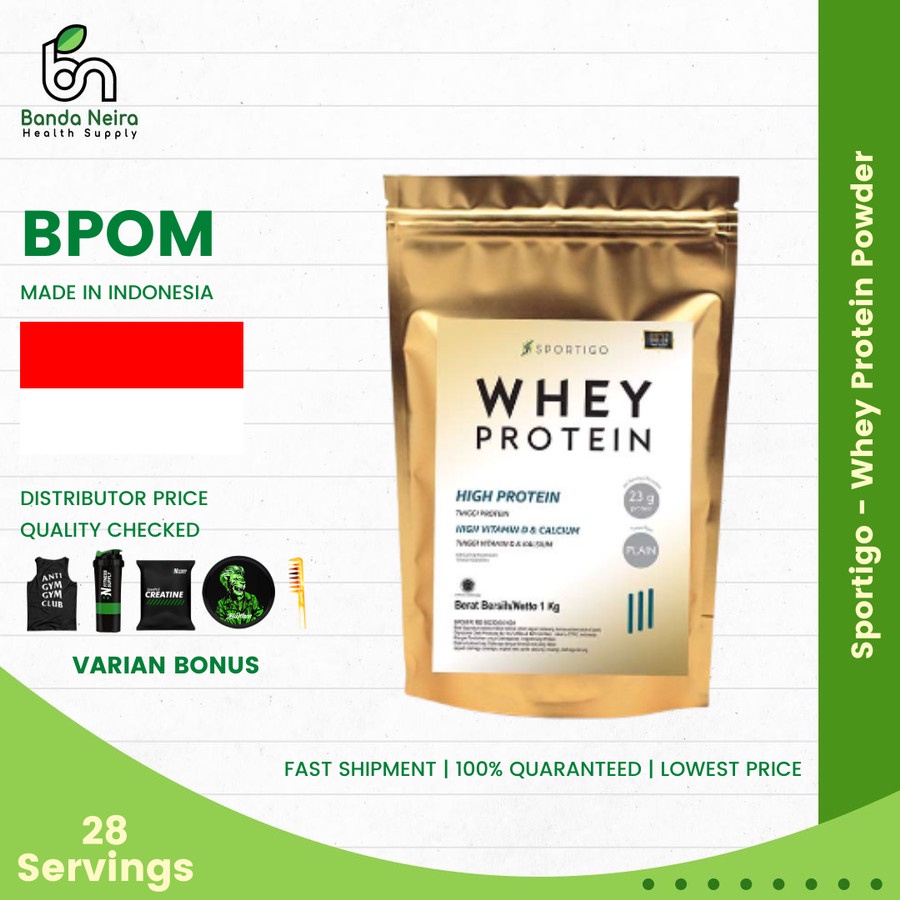 Sportigo Whey Protein Powder