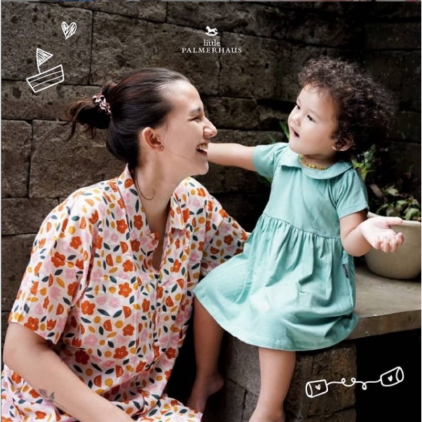PNB212 DRESS ANAK LITTLE PALMERHAUS DRESS COLLAR