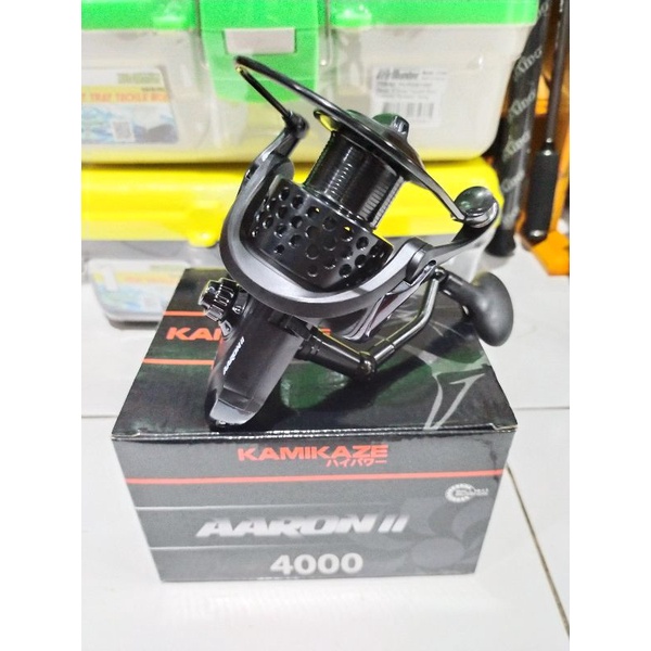 reel kamikaze AARON II 4000 power handle