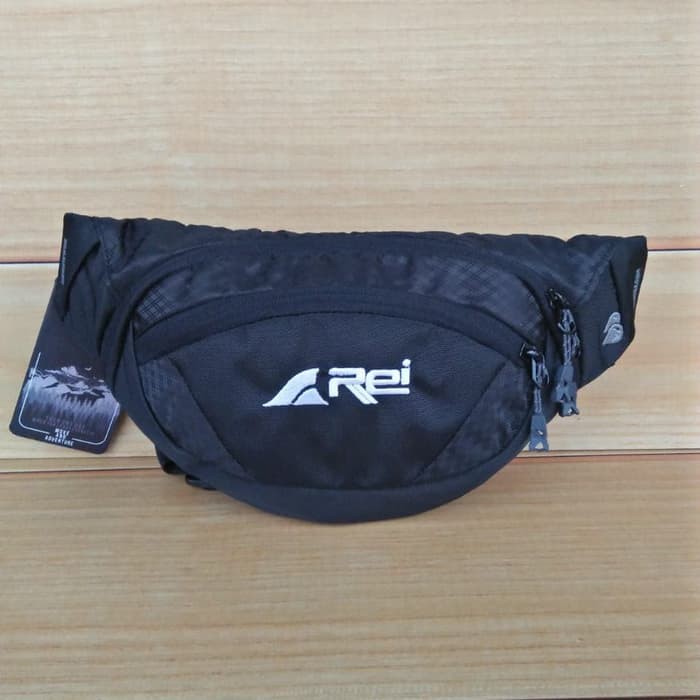 TAS PINGGANG REI 4227 VIPER BLACK - WAIST BAG REI Berkualitas