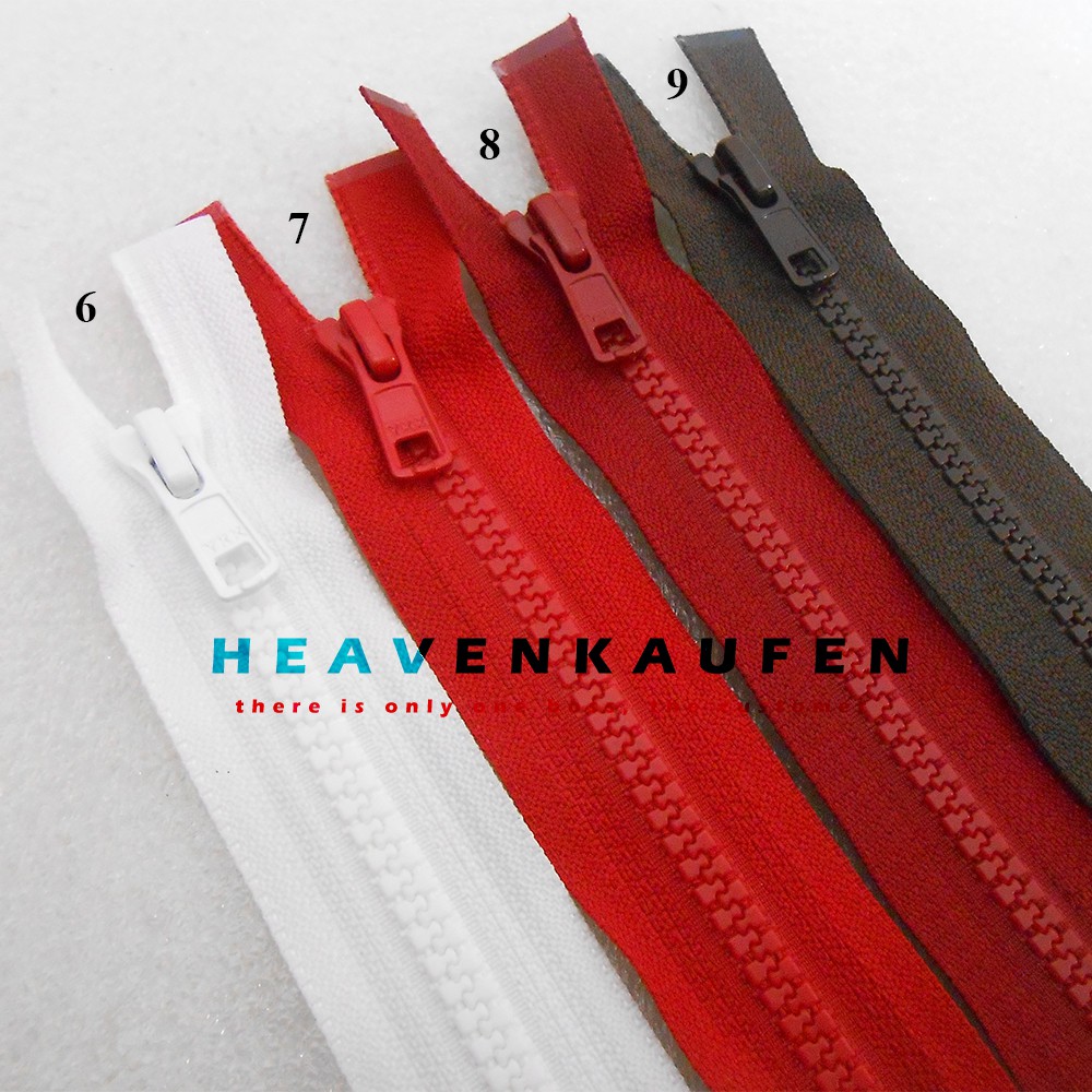 Resleting Zipper YKK Vislon 35 cm / 14 inch Warna Warni
