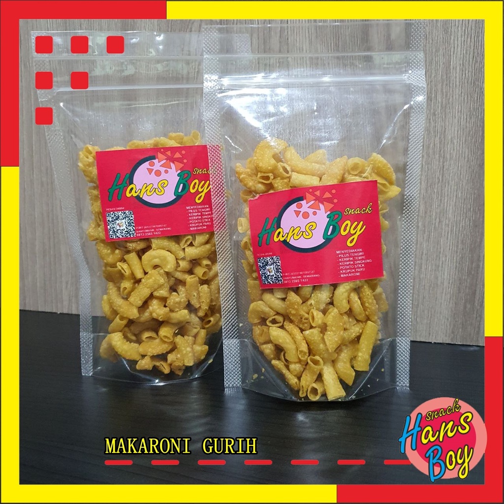 

Makaroni HansBoy (Gurih-Ori) 80gr