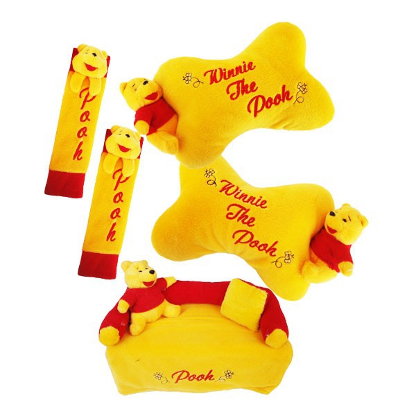 Bantal Mobil 3 in 1 Boneka Exclusive Pooh