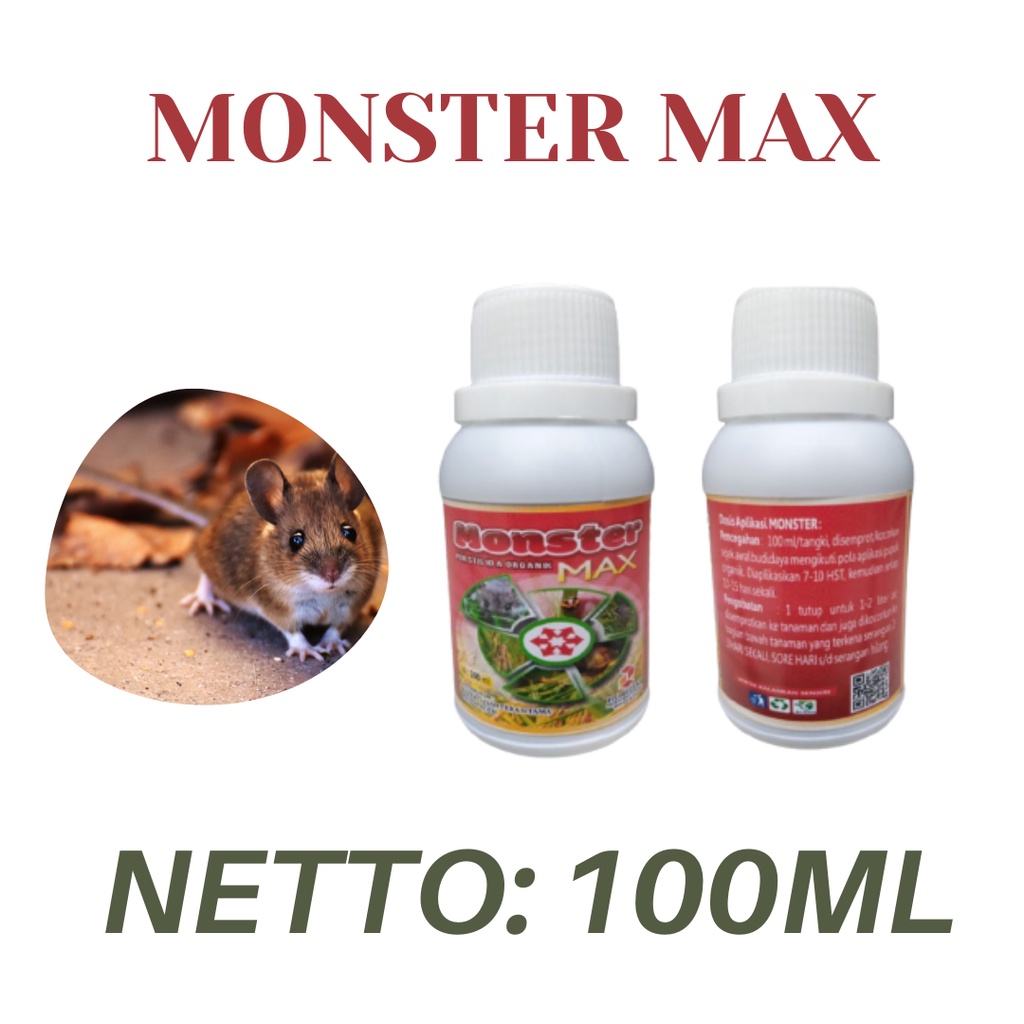 Pestisida Organik Pembasmi Hama Tanaman,  Pestisida Organik Hama Cabe MONSTER MAX