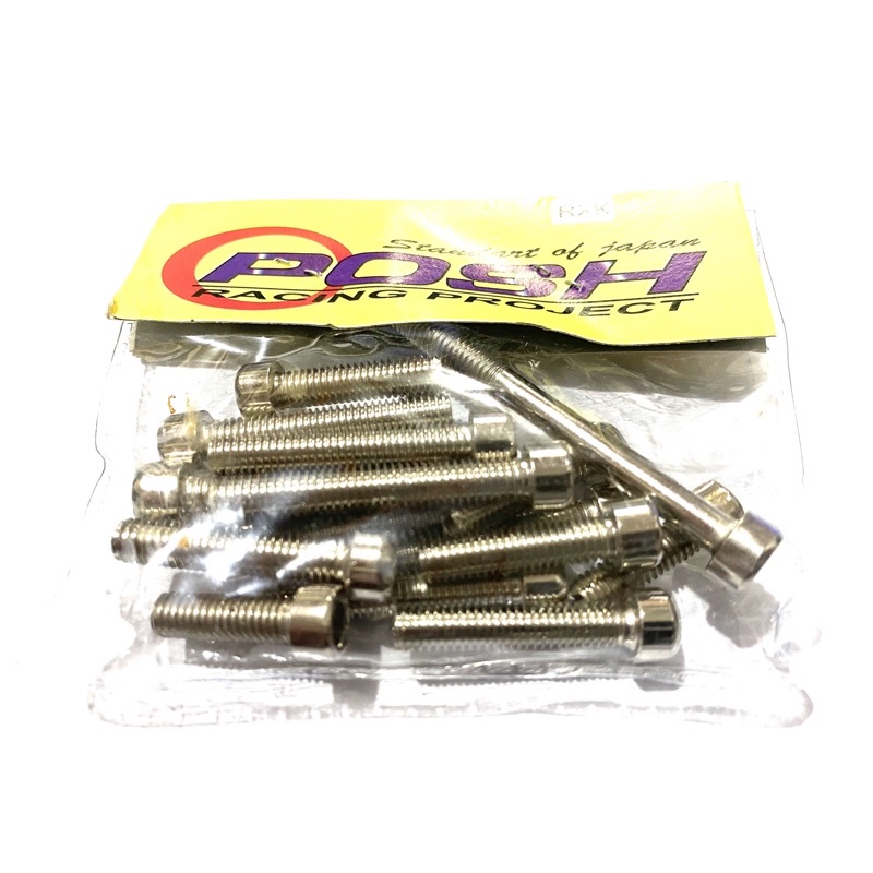 Promo baut block mesin yamaha rxking chrome nekel harga 1pack