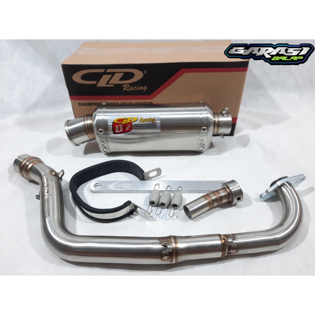 KNALPOT CLD YAMAHA XEON GT XEON RC C2 BULAT C2 OVAL