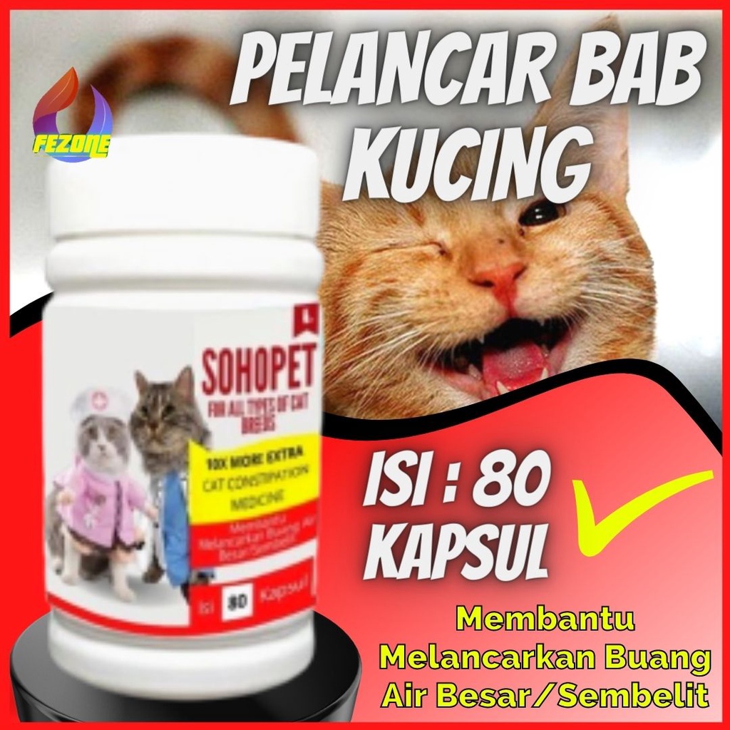 OBAT SEMBELIT KUCING BAB KUCING KITTEN SUSAH PUP FEZONE