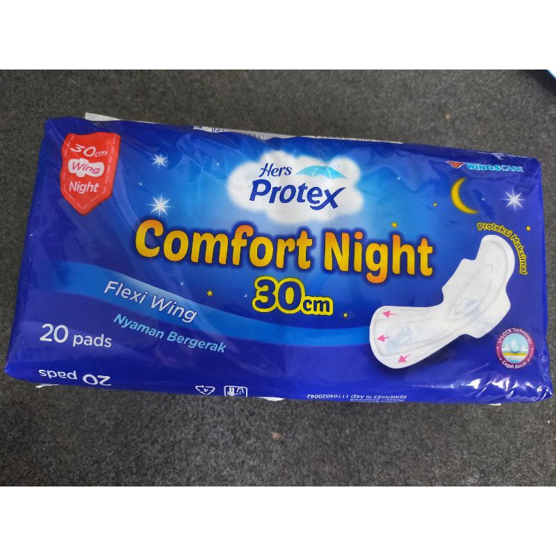 PROTEX NIGHT 30CM ISI 20PADS