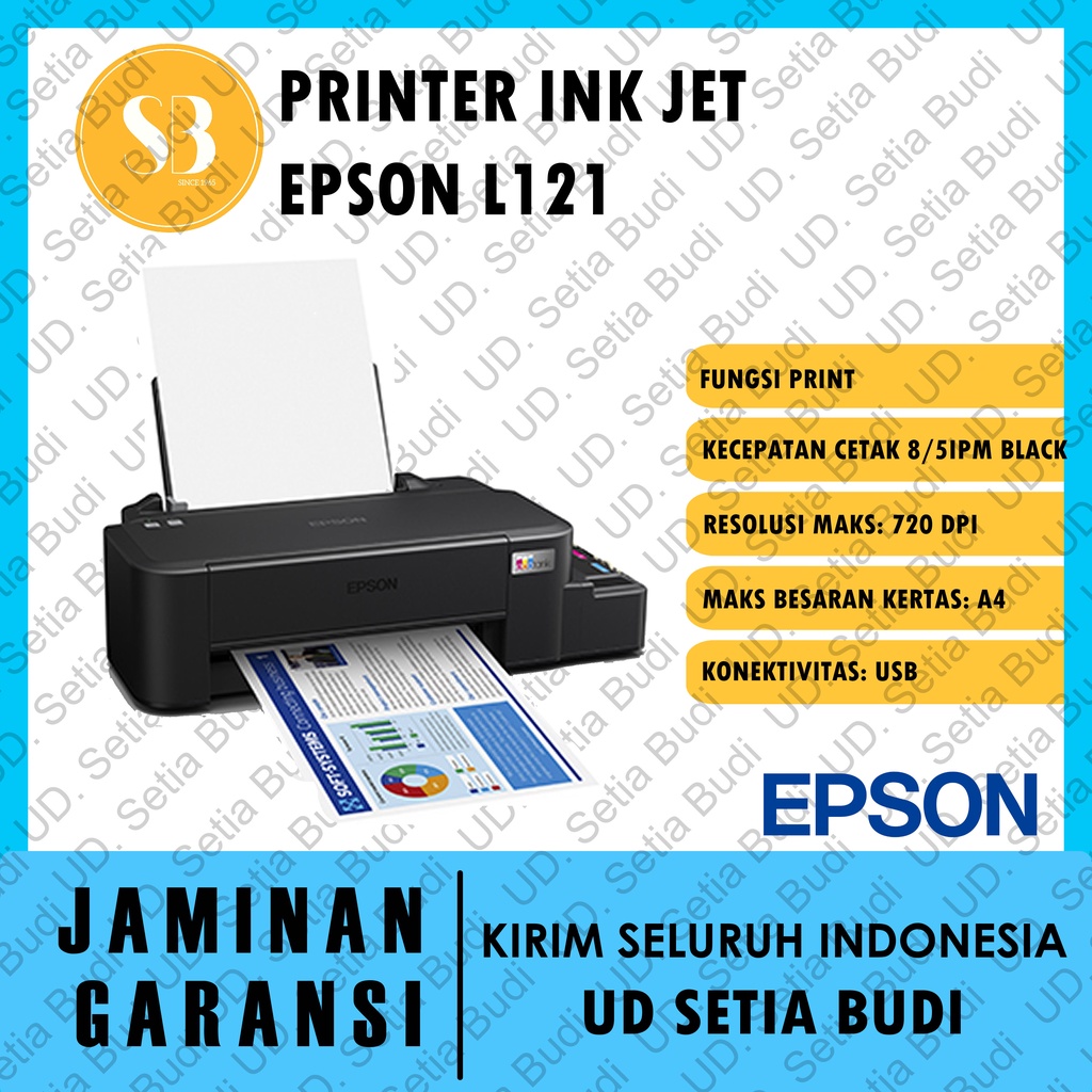 Jual Printer Epson L121 Pengganti Epson L120 Print Only Shopee Indonesia 6478