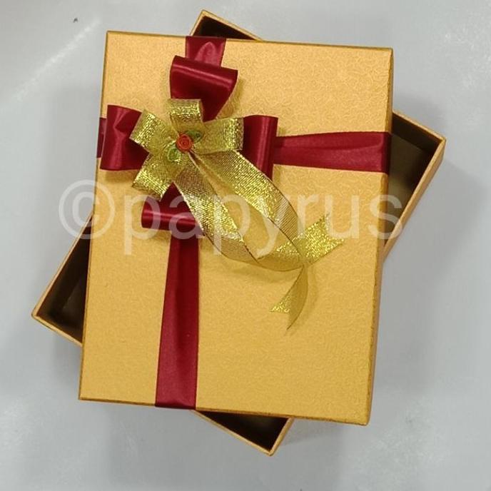 Baru Irit Papyrus 17,5x22,5 tinggi 5cm Kotak Kado Gift Box