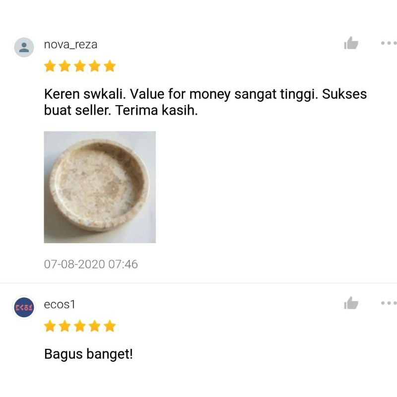 IMURA | Tempat Tatakan Lepek Sabun Cuci Tangan Marmer (Dish Soap)