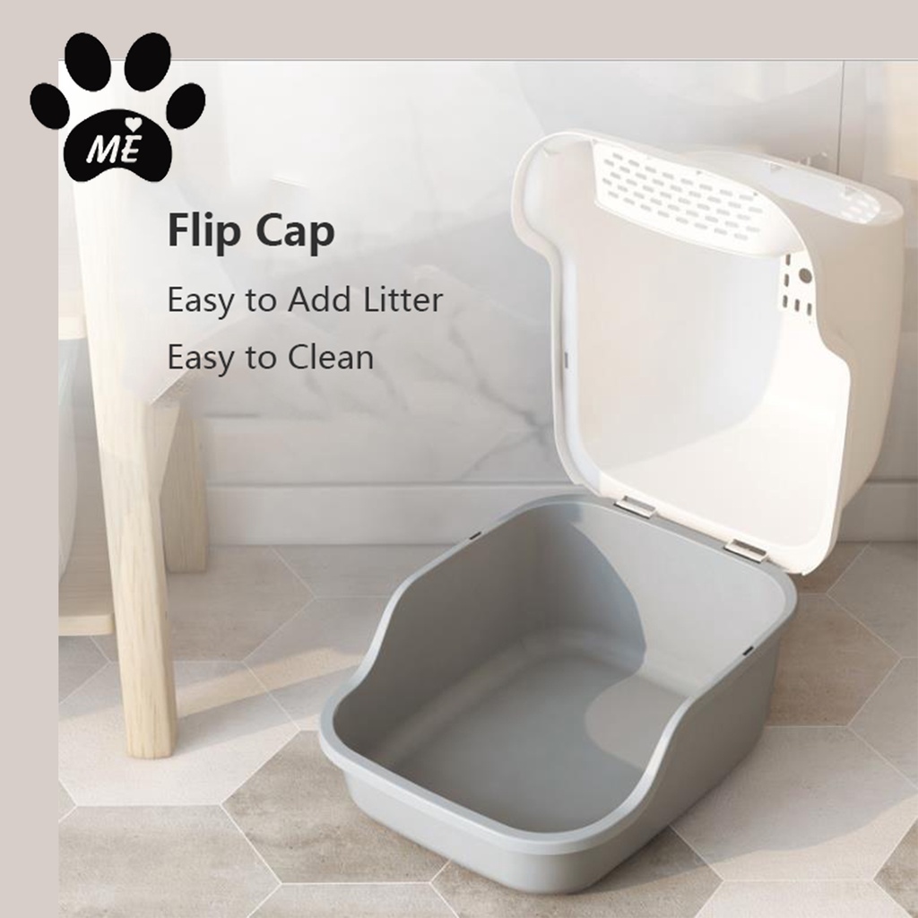 Cat Litter Box &quot;AUTOMATIC DOOR&quot; Tempat Pasir Kucing