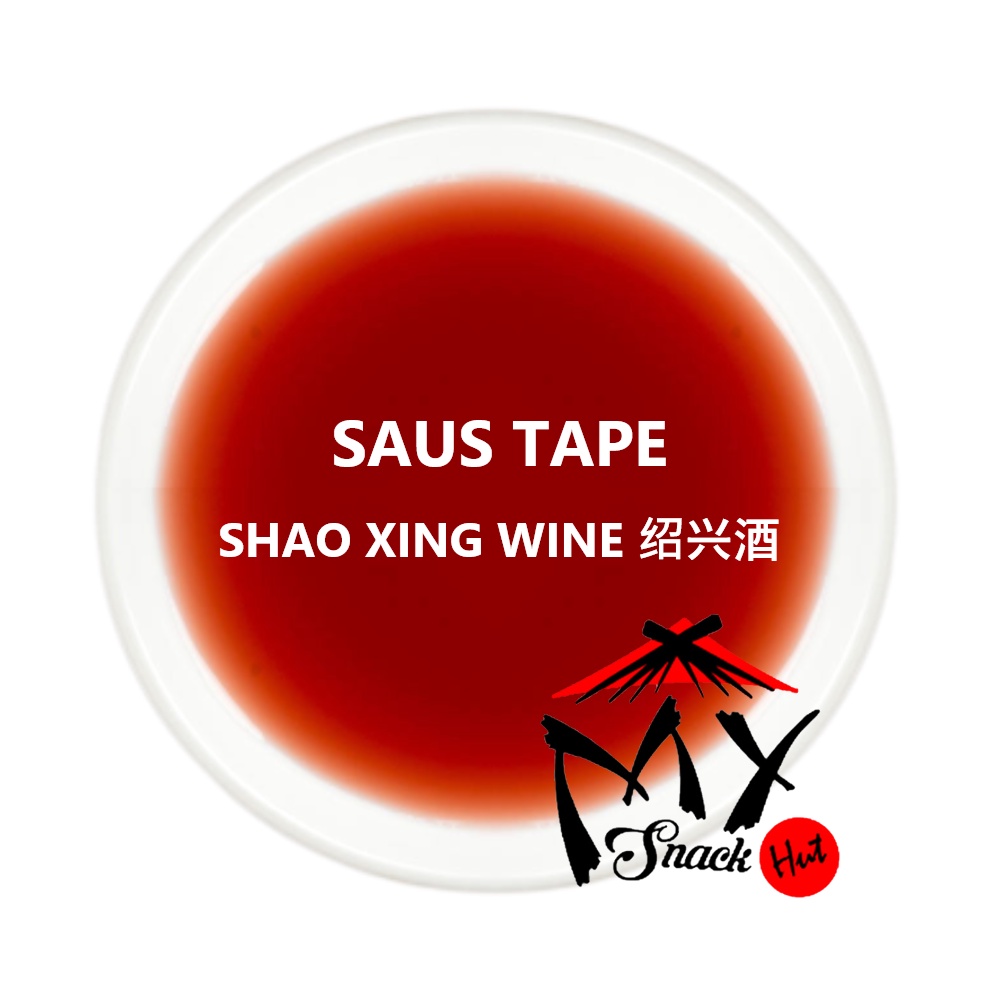 SAUS TAPE 50ML - SAOS SARI EXTRACT TAPAI GENTONG - SHAOXINGJIU SIAU HING ANG CIU ARAK MASAK MERAH CINA CHINA