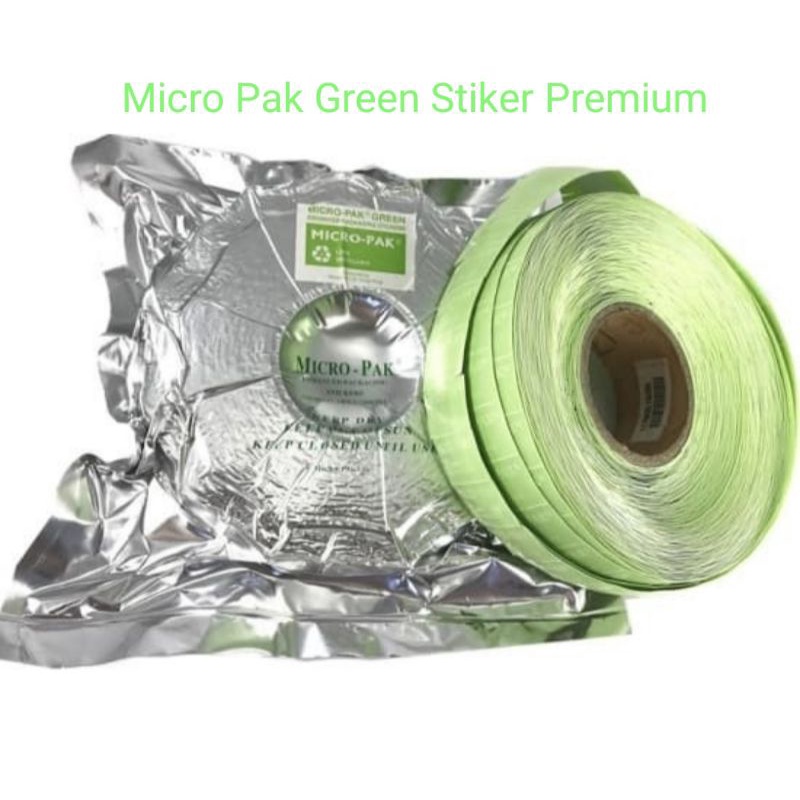 

Micro-Pak® Green Stickers Premium