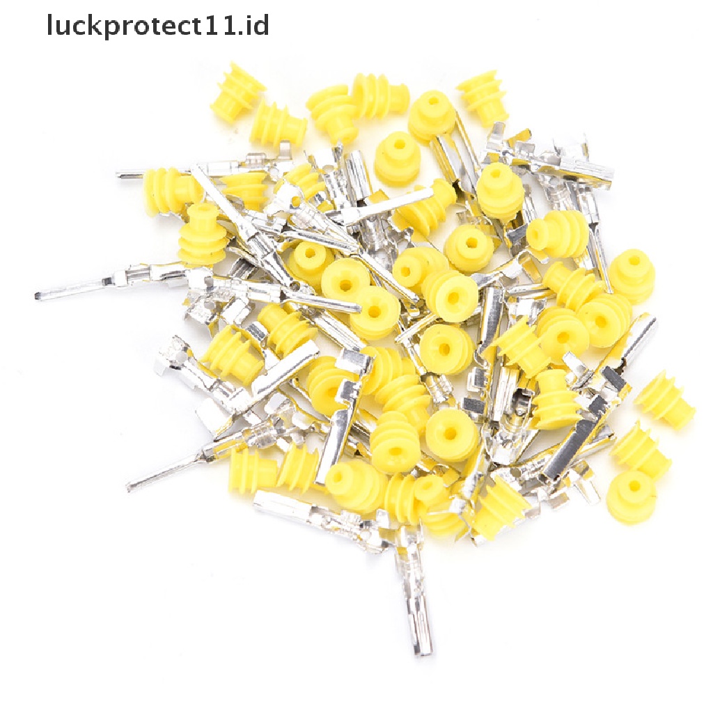 //HG&amp;ID// 10 Kits 2 Pin Way Sealed Waterproof Electrical Wire Connector Plug Car Auto Sets .