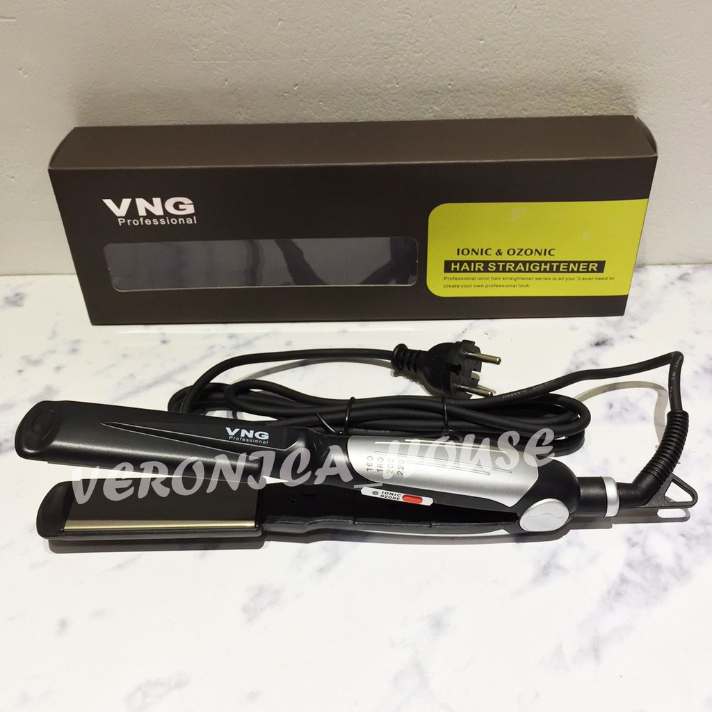 VNG Professional Ionic & Ozonic Hair Straightener - Catokan Ion Korea 9228