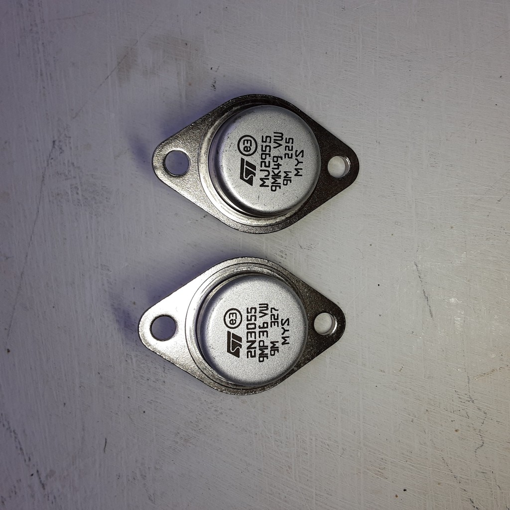 tr 2N3055 dan MJ2955 ST ory