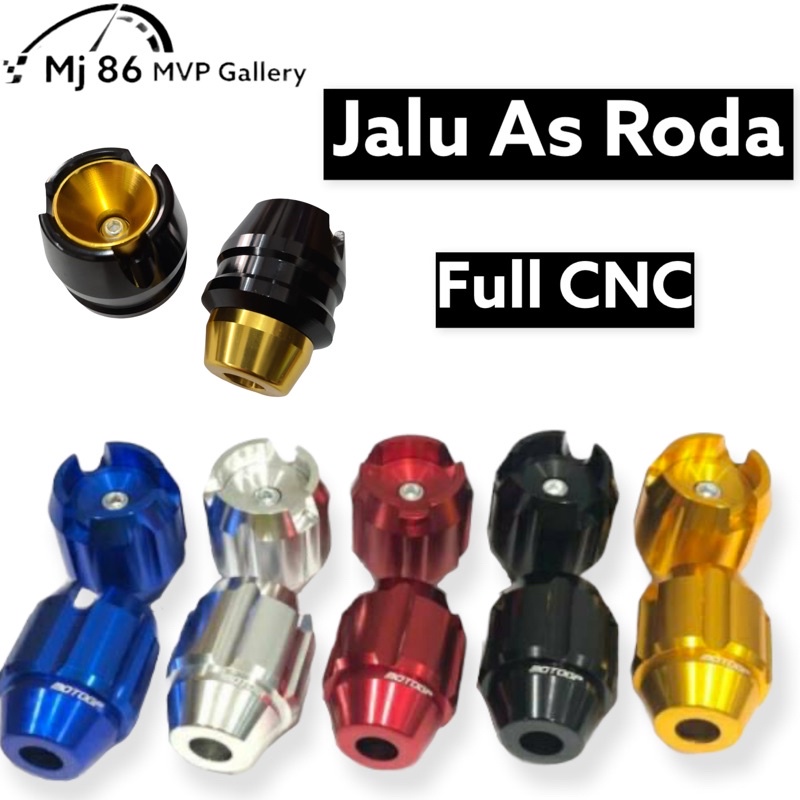 JALU AS RODA JUMBO FULL CNC NMAX PCX AEROX VARIO MIO SCOPY NINJA CBR R15 R15 GSX150 SATRIA FU