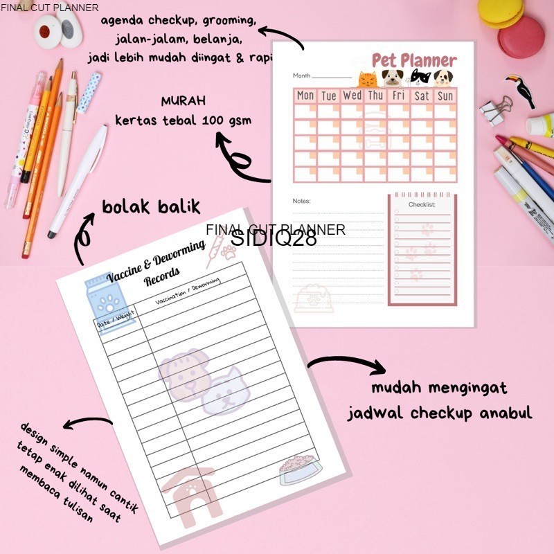 

ISI BINDER / Binder Planner (others) PART II I Loose Leaf