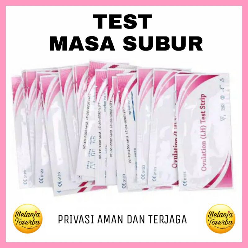 Ovulation Test / Ovulasi Masa Subur / Testpack Kesuburan Promil / Baby Test / LH Ovutest Strip see