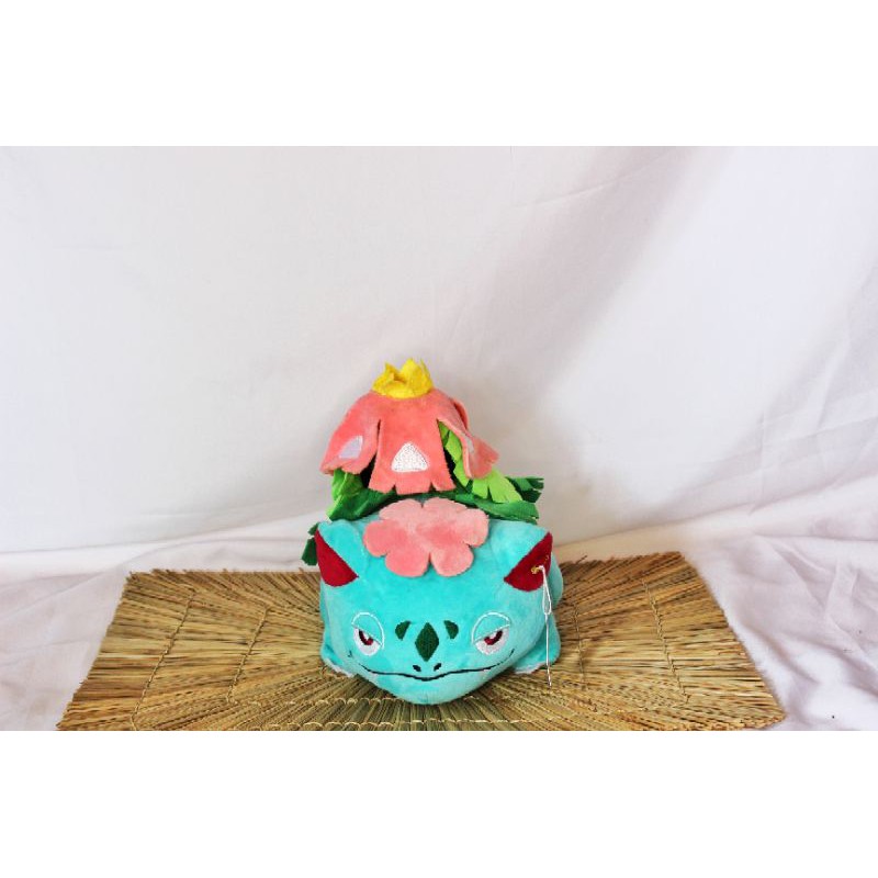 Boneka Import Pokemon Mega Venusaur, Pokemon Venusaur, Pokemon Fushigibana,Pokemon Bibit, Bulbasaur