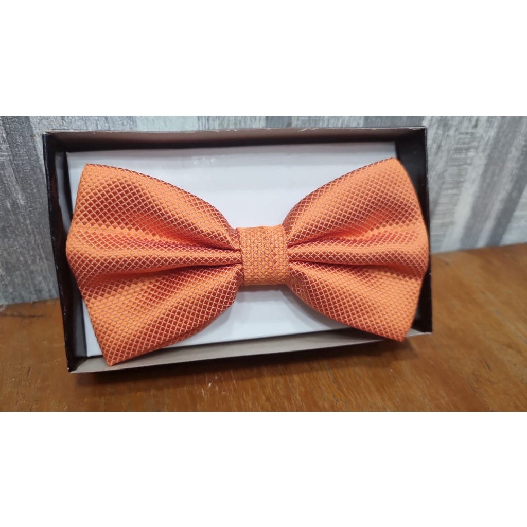 Dasi Kupu Kupu Pria Bowtie Tebal Motif Banyak Warna Premium