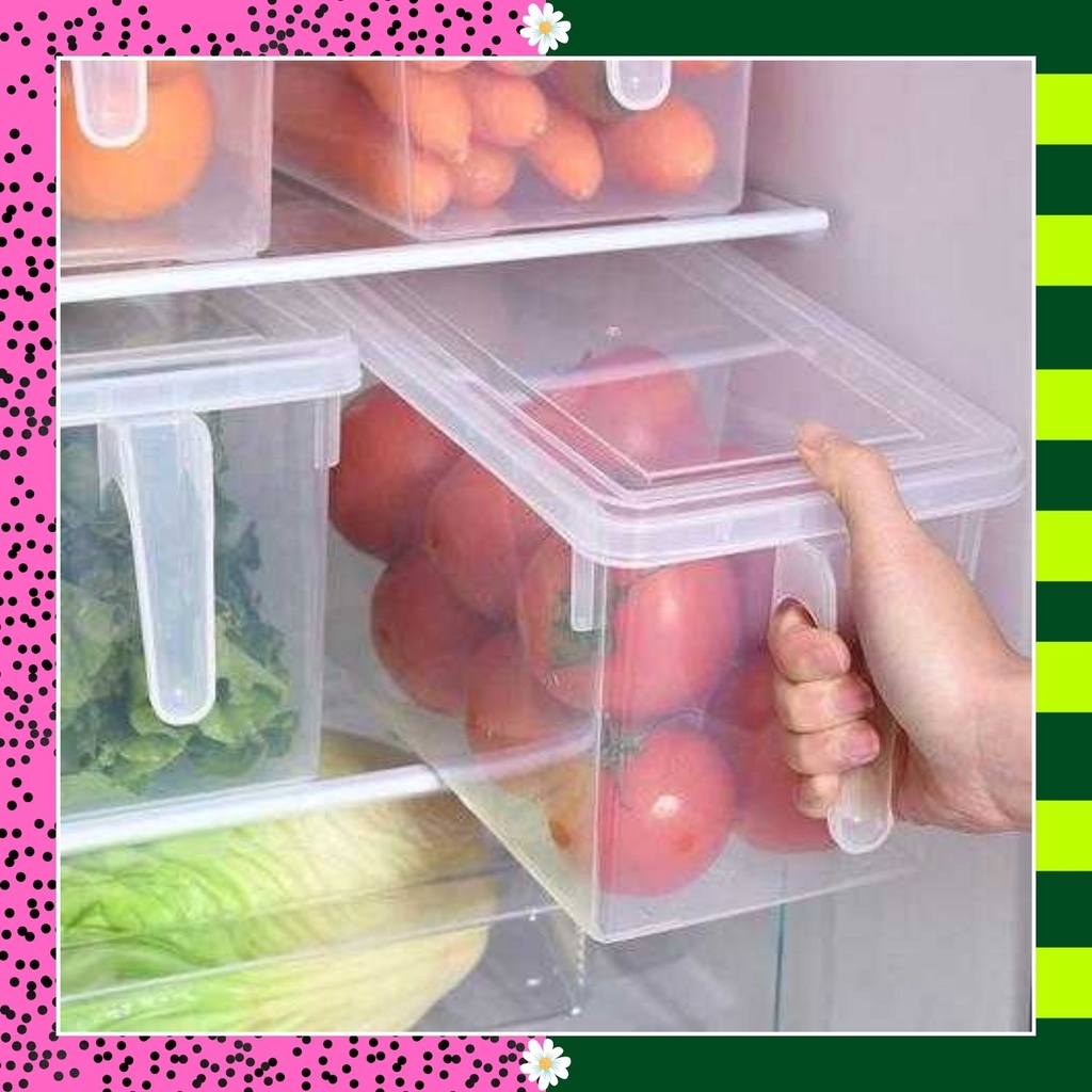 Kotak Penyimpanan Kulkas - Kontainer Box Kulkas - Box Kulkas - Kontainer Makanan Kulkas