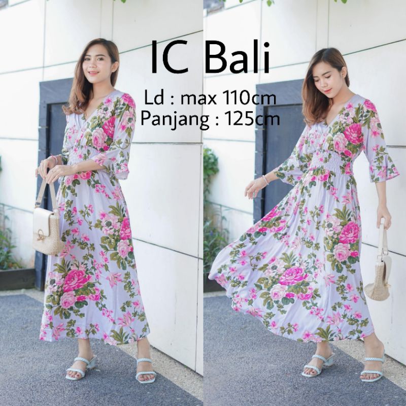 DRESS MOZA TEROMPET MLT004/ DRESS BALI/ DASTER BALI/ DRESS PANTAI/ HOME DRESS/ DRESS BUMIL/ DRESS GL