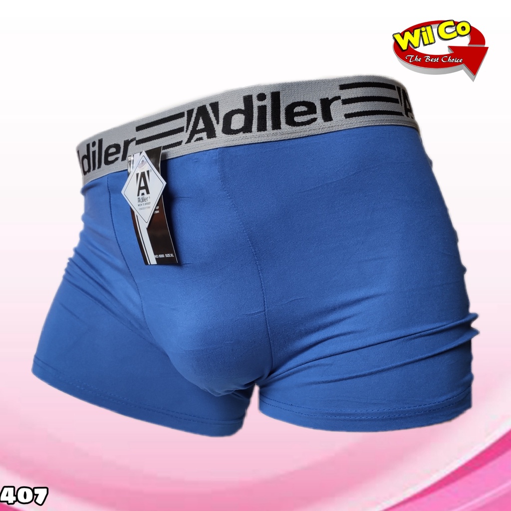 K407 - CELANA DALAM PRIA BOXER ADILER SIZE M - XXXL HARGA PER 1 PCS