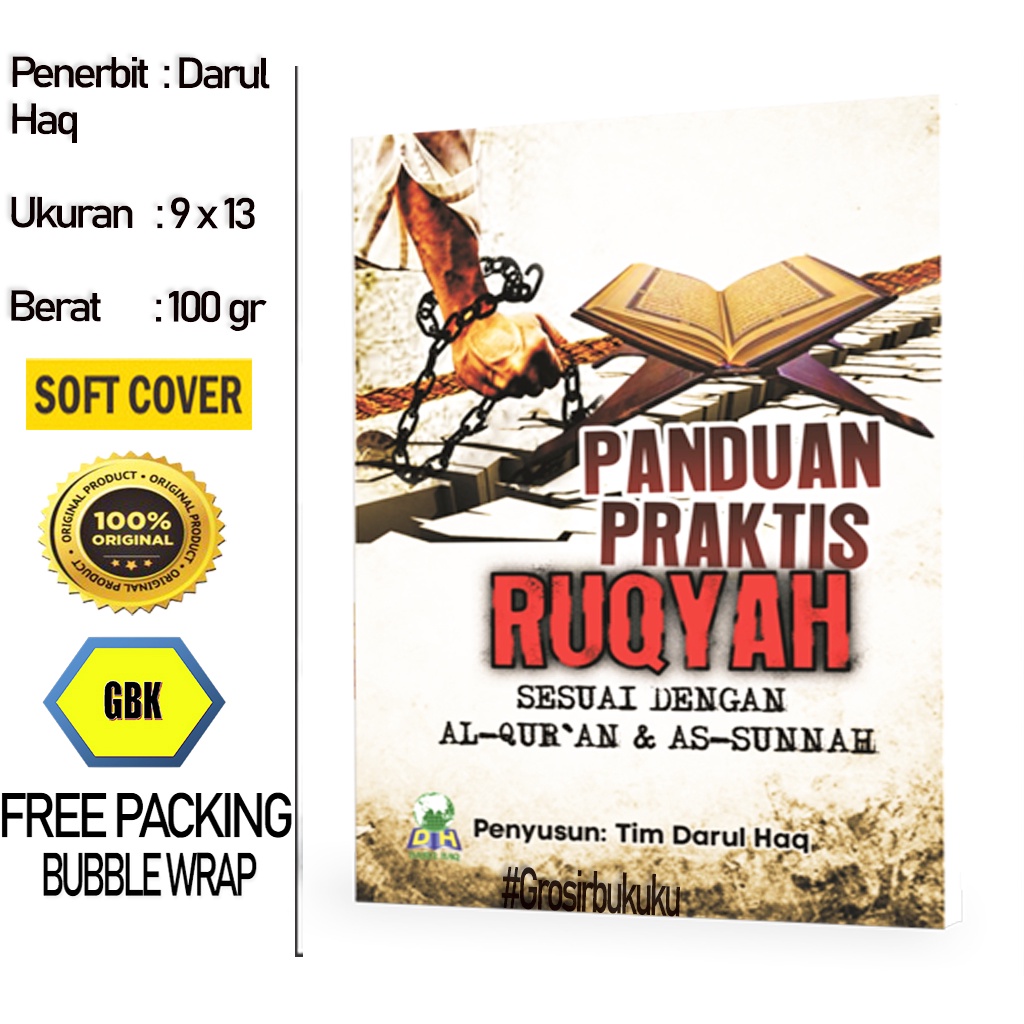 Buku Saku Panduan Praktis Ruqyah | Sesuai Dengan al-Qur’an &amp; as-Sunnah - Darul Haq