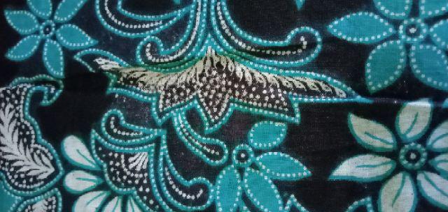 Kemeja Batik Kode Pb 4066 | Batik Sakura Hijau | Risna Batik Hrb026