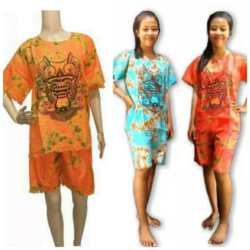 SETELAN BAJU BARONG BALI DEWASA PROMO