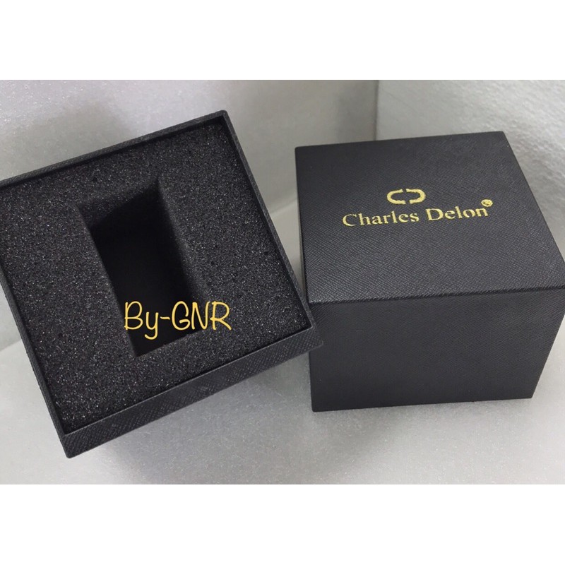 BOX JAM TANGAN ORIGINAL CHARLES DELON