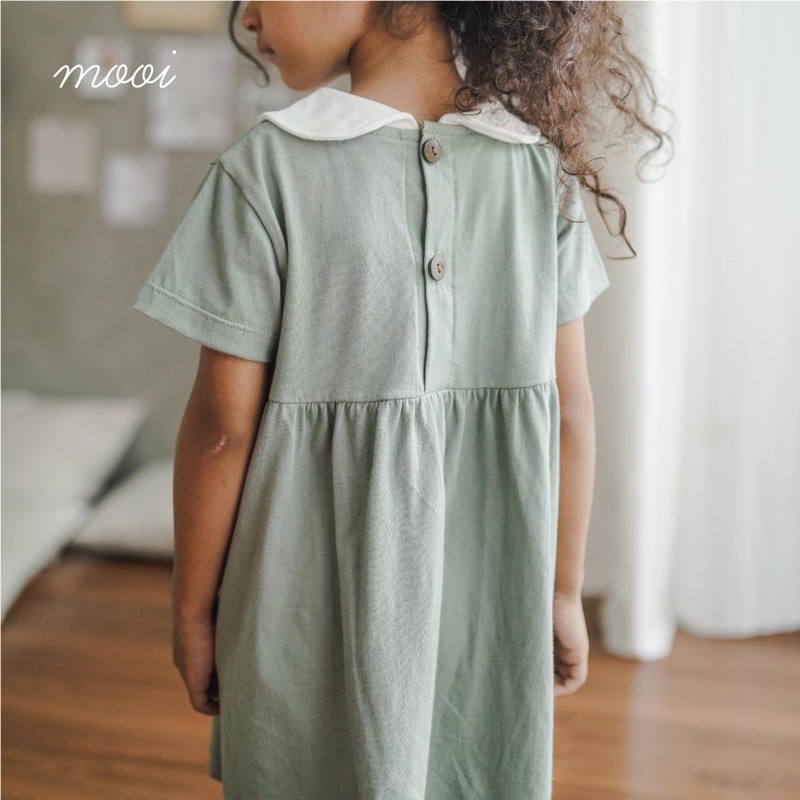 MOOI Sera Collar Dress / Baby Dress High Quality 0-5 Tahun CBKS SO