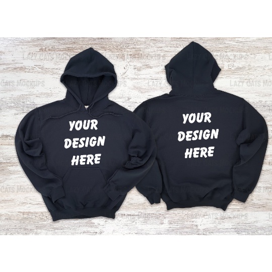 SWEATER PULLOVER HOODIE CUSTOM DESAIN LOGO BORDIR KOMPUTER