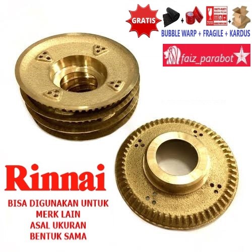 BURNER RINNAI BELAH RB KANAN | BURNER RINNAI BESAR BELAH KANAN RB | BURNER RINNAI BELAH RB KANAN BARNER RINNAI BESAR