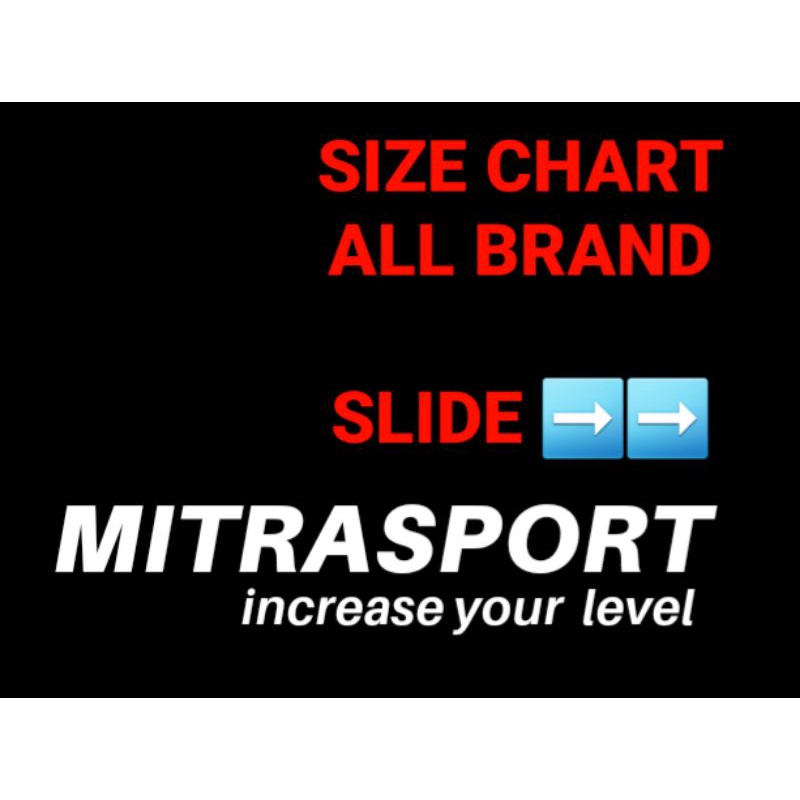 UNTUK DIBACA Size Chart / Konversi Size Sepatu All Brand