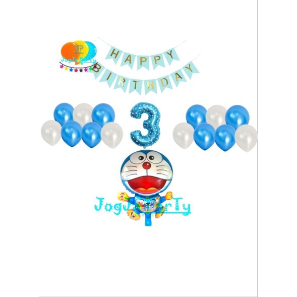 Set dekorasi ulang tahun doraemon dekorasi ultah balon ulang tahun dekorasi di jogja dekorasi sederh