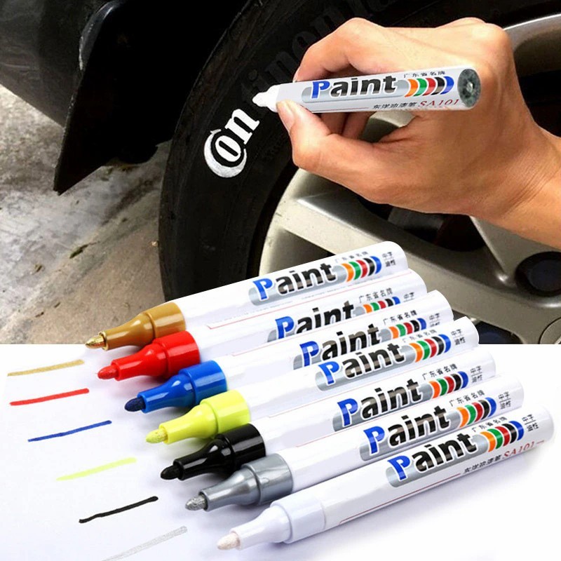 TIRE MARKER PAINT UNTUK BAN KENDARAAN BUY 1 GET 3